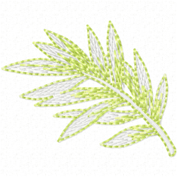 Flowers And Tree Embroidery Design 3